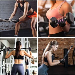 Gants de fitness de sport unisexe demi-doigt Gants de fitness antidérapants unisexes pour la gym et l'entraînement Gants de fitness antidérapants en néoprène - Product Image 5