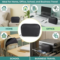 Sac à documents ignifuge pour voyage, étui de rangement étanche pour accessoires électroniques, pochette portable pour le cou pour hommes et femmes