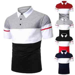 POLO de lujo de alta calidad, nueva camiseta de manga corta de verano para hombre, camisa informal de Color sólido para hombre - Product Image 1