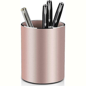 Porte-stylo exclusif en bois et métal de haute qualité et écologique avec organisateur de bureau de conception artisanale artistique pour la décoration de bureau - Product Image 6