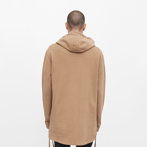 Wholesale Popular Men Baggy Blank Pullover <b>Hoodies</b> Side <b>Pockets</b> Hoodie - Product Image 2