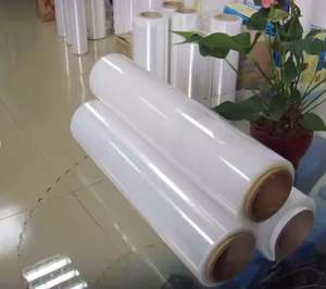 Film étirable de film de LLDPE de protection d'emballage d'expédition résistant transparent clair à prix réduit pour l'emballage de cargaison - Product Image 3