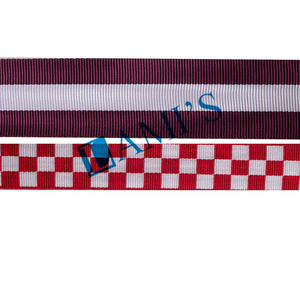 OEM คุณภาพสูงเหรียญ Moire ริบบิ้นสําหรับแถบอันดับเหรียญตกแต่งลูกเสือรางวัลและตกแต่ง - Product Image 3
