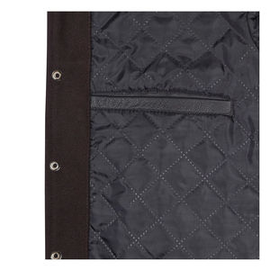 Chaqueta universitaria para hombre con estilo superior, diseño de lona cómodo, chaqueta de béisbol universitaria de moda para hombre - Product Image 4