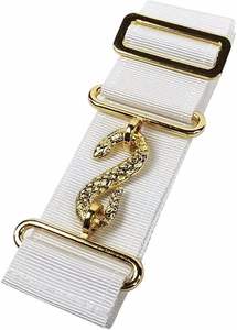 New Arrival Masonic Belt Extender Green Leather Made <b>Embroidery</b> Leather <b>Material</b> and Senior Warden Rank - Product Image 5