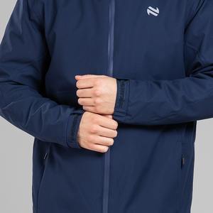 Veste bouffante veste d'hiver OEM hommes col montant veste bouffante conception personnalisée motif hiver automne fermeture éclair toile unie bas taux - Product Image 5