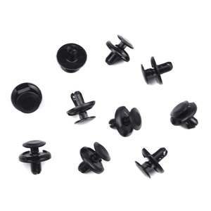 BCF2349 10 Piezas Retenedor de Tipo Empujable para Guardabarros, Color Negro, para 71741883 09409 07332 000 90467 09164 - Product Image 1