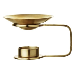 Encensoir Fumée Divine Encensoir en métal orné Brûleur d'encens d'église traditionnelle avec chaîne Brûleur d'encens élégant polonais en laiton vintage - Product Image 3