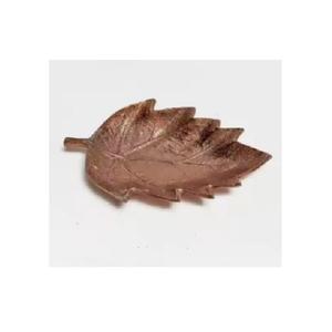 Plateau de service aux fruits le plus vendu Plateau feuille d'or métallique Article de luxe léger personnalisé au prix de gros - Product Image 2