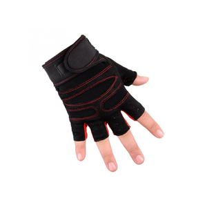 Gants d'haltérophilie rembourrage de paume renforcé maille respirante enveloppement de poignet réglable poignée antidérapante pour l'entraînement de gym - Product Image 4