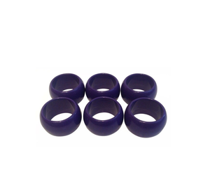 ห่วงรัดผ้าเช็ดปากทำจากเรซินรูปร่างทรงกลมขนาดปรับแต่งได้เครื่องครัวร้านอาหาร - Product Image 3