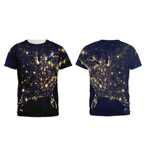 T-shirts décontractés pour hommes de haute qualité imprimés par sublimation High Street Plus Size Tricoté Weave Design Nouvelle Collection du Pakistan - Product Image 6