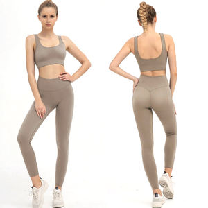 Ensemble de yoga pour femmes de haute qualité, marque privée, ensemble de yoga pour femmes personnalisé, matériau solide, prix bas, ensemble de yoga pour femmes - Product Image 4