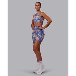 Shorts de Cintura Ultra Alta de 6 Pulgadas para Mujer Fusion con Bolsillos - Color Apricot Mist - Product Image 2