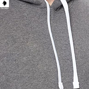 Sudaderas de lana de peso pesado personalizadas para hombres Sudadera con capucha de gran tamaño atlética lavada para invierno Sudaderas con capucha a juego para parejas - Product Image 3