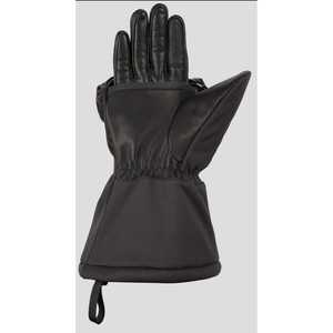 Gants d'hiver convertibles Alda, paume en peau de chèvre, dos en softshell, fermeture éclair amovible, mitaines isolées, tactiques, 2 en 1 - Product Image 3