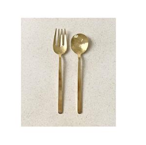 Hot Selling Stainless Steel Set Gold Cutlery <b>Flatware</b> Sets Fork and Spoon Luxury <b>Flatware</b> 4 Pcs Supplier - Product Image 5