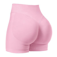 Shorts de yoga taille haute réversibles pour femme, grandes tailles, motif léopard/uni, texturé côtelé, effet push-up, respirant – Meilleures ventes