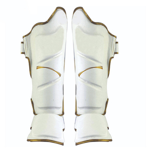 Protège-tibias de Muay Thai de qualité supérieure, logo et couleur personnalisés, microfibre, protège-tibias spécial, protège-tibias de kick-boxing pour adultes - Product Image 3