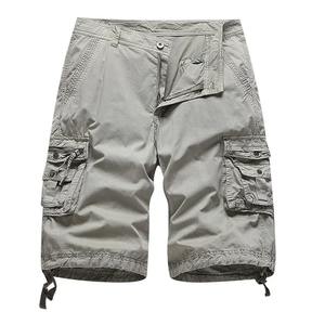 Pantalones cortos de alta calidad OEM para hombre, pantalones cortos Cargo utilitarios, ropa de calle para hombre, pantalones cortos Cargo con múltiples bolsillos para hombre - Product Image 1