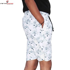 Verano Tallas grandes Fitness Hombre Poliéster Serigrafía personalizada Sublimación Patrón de calavera Bermudas Ropa de calle Pantalones cortos para hombres - Product Image 2