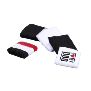 メーカーカスタムロゴ入りスポーツリストバンド、汗止めバンドセット、格安大量リストバンド - Product Image 3