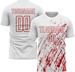 Camisetas de Fútbol Personalizadas OEM ODM 2025. Camiseta Deportiva de Secado Rápido, Impermeable y Ligera, 100% Poliéster. Fábrica de Ropa Deportiva con Logotipo Personalizado - Product Image 6