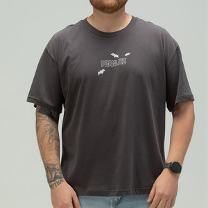 T-shirt à manches courtes décontracté pour hommes Style personnalisé High Street Wear 100% coton de bonne qualité - Product Image 5