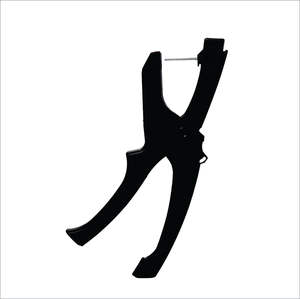 Pince d'identification auriculaire noire pour bétail (porcs, moutons, bovins) – Applicateur d'étiquettes auriculaires pour animaux - Product Image 3