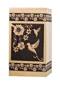 Urnas de cremación de madera modernas hechas a mano para hombre y mujer, urnas funerarias decorativas a bajo precio - Product Image 2