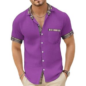 เสื้อลำลองแขนสั้นสำหรับผู้ชายเสื้อ100% ผ้าฝ้ายออร์แกนิกออกแบบได้ตามต้องการ - Product Image 1