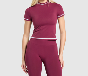 Conjunto de gimnasio más vendido para mujer Activewear sin costuras con pretina antideslizante 2026 - Product Image 1