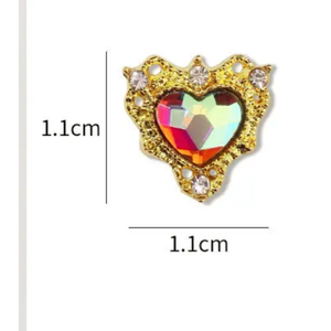 Colgante y Amuleto de Cristal en Forma de Corazón - Product Image 5