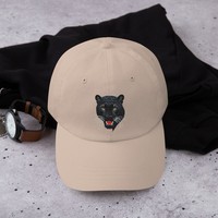 Chapeau de papa panthère brodé personnalisé profil bas casquettes de sport de marque personnalisée couvre-chef de haute qualité casquette de baseball en coton hommes cadeau ODM