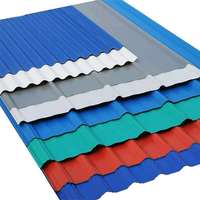 Tôle de toiture ondulée prépeinte galvanisée, revêtement couleur PPGI, pour la construction de panneaux de maison