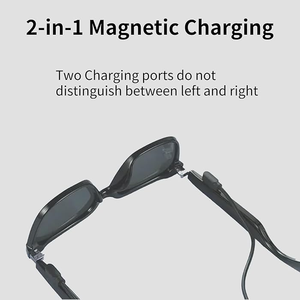 Câble de charge magnétique 2-en-1 pour lunettes connectées Pogo et montres intelligentes, 60 cm, 2 broches 2,5 mm, pour appareils intelligents - Vente en gros - Product Image 4