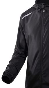 High Quality 100% Polyester/Nylon Hooded Windbreaker <b>Jacket</b> Street Style Fashionable Front Logo <b>Half</b> <b>Zip</b> Closure OEM Service - Product Image 5