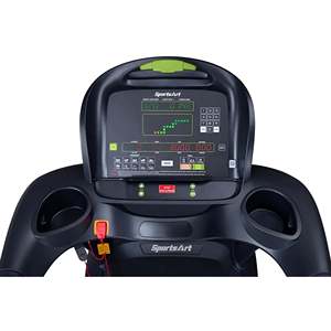 Nouveau tapis de course SportsArt Performance avec capteur de fréquence cardiaque sans fil pour la marche, la course, l'entraînement cardio et l'endurance, idéal pour les studios de fitness et les salles de sport. - Product Image 3