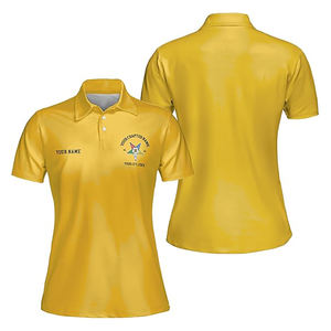 Ordre personnalisé de l'étoile de l'Est OES polo multicolore pour femmes chemises polo à manches courtes sur mesure de haute qualité - Product Image 1