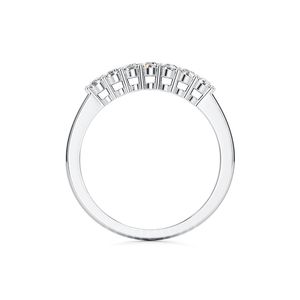 Band of Rose <b>Gold</b> Diamonds <b>Rings</b> by Stonewels, Featuring a Continuous Band of Scintillating Original Diamonds - Product Image 4