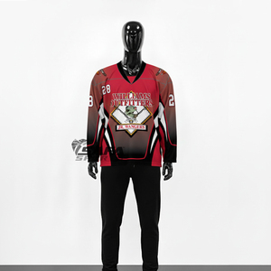 Wholesale Adults Ice Hockey Jersey, <b>Low</b> MOQ Design Your Own Custom Made Ice Hockey Uniform with Shell Pants and <b>Socks</b> - Product Image 4
