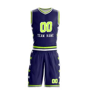 Uniforme de baloncesto de alta calidad de poliéster 100% uniforme de baloncesto de deporte al aire libre personalizado 2025 - Product Image 2