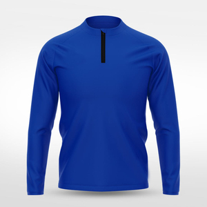 Sudadera Deportiva Reversible para Hombre con Cierre de Cremallera de un Cuarto, Ligera, 100% Poliéster, para Entrenamiento Deportivo, Informal, para Correr, de Manga Larga - Product Image 5