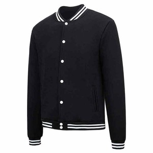 <b>Men's</b> Lightweight Breathable <b>Canvas</b> Varsity <b>Jackets</b> High Street Style Full Sleeves College Baseball <b>Jacket</b> with Embroidery - Product Image 6