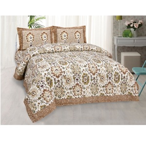 Ropa de cama personalizada de algodón orgánico 100%, diseño moderno, resistente a la decoloración, edredón suave colorido, fundas de edredón, funda de almohada, certificado GOTS - Product Image 5