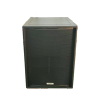 Meilleure qualité 18 \ "Single Subwoofer Electric Pop Music Speaker Haut de gamme en bois 8ohm Aimant néodyme Haute qualité sonore