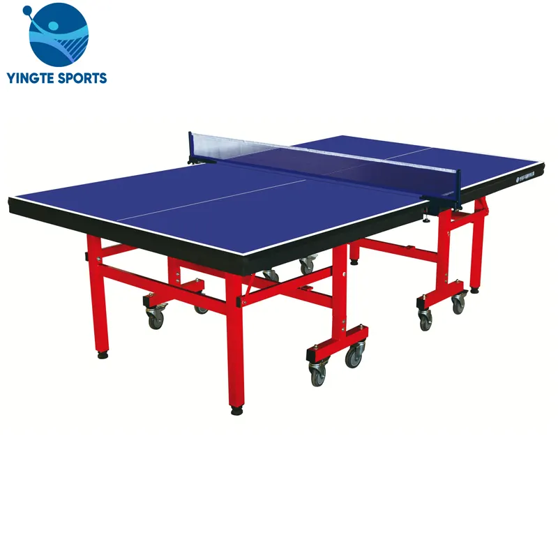Profesyonel açık masa tenisi kurulu tabla de tenis de mesa kapalı katlanabilir tabla tenis de mesa pingpong 25mm masa