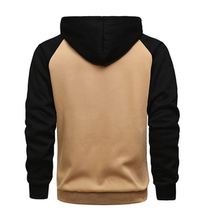 Sweat à capuche de style décontracté pour hommes à la mode américaine dernière conception de fermeture éclair complète avec motif imprimé à manches longues matériau polaire de haute qualité - Product Image 2