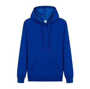 Sudadera con capucha de felpa francesa para mujer de gran tamaño lisa en blanco 100% algodón con logotipo personalizado OEM al por mayor - Product Image 3