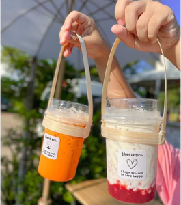 ที่วางแก้วไม้ไผ่เป็นมิตรกับสิ่งแวดล้อมสำหรับร้านกาแฟชาน้ำผลไม้และร้านขายเครื่องดื่มอุปกรณ์จัดระเบียบโต๊ะแบบยั่งยืนสำหรับร้านกาแฟและบ้าน - Product Image 2